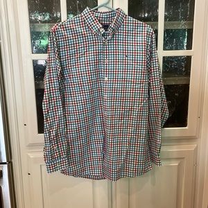 Vineyard Vines Button down Whale Shirt. Youth size XL/18